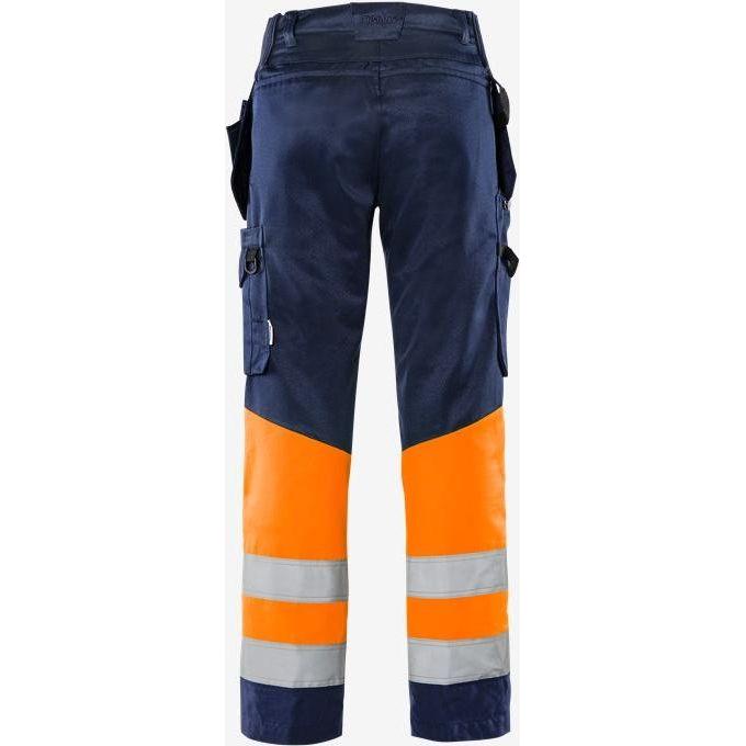 Kansas HIVIS GREEN HÅNDVÆRKERBUKS KL.1 2640 GPLU - Sikkerhedsgiganten