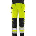Kansas HIVIS GREEN HÅNDVÆRKERBUKS KL.2 2641 GPLU - Sikkerhedsgiganten