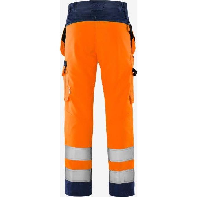 Kansas HIVIS GREEN HÅNDVÆRKERBUKS KL.2 2641 GPLU - Sikkerhedsgiganten