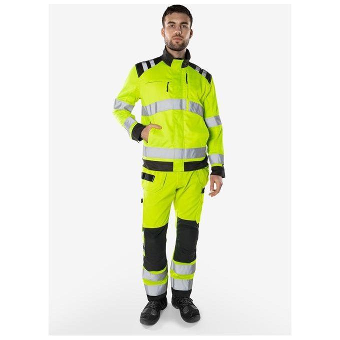 Kansas HIVIS GREEN JAKKE KL.3 4067 GPLU - Sikkerhedsgiganten