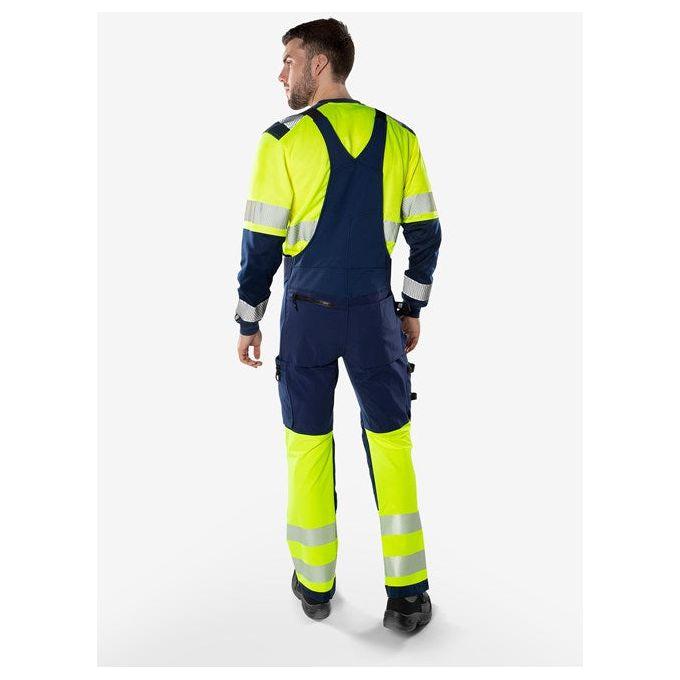 Kansas HIVIS GREEN STRETCH OVERALLS KLASSE 1 1032 GSTP - Sikkerhedsgiganten