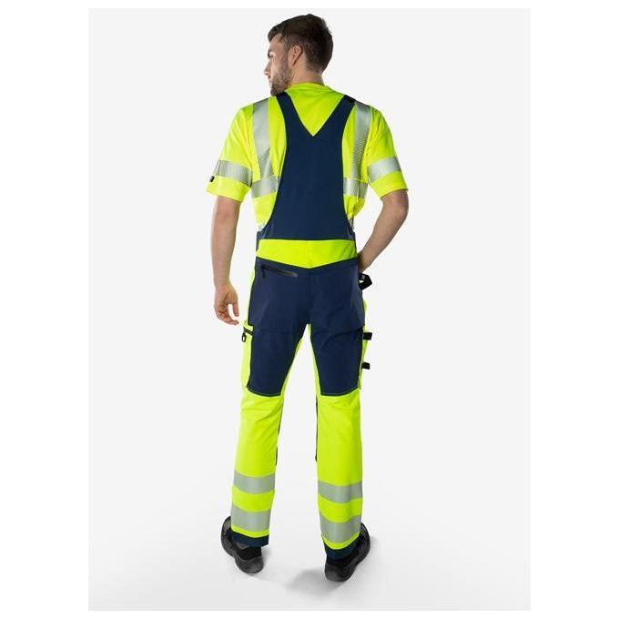 Kansas HIVIS GREEN STRETCH OVERALLS KLASSE 2 1031 GSTP - Sikkerhedsgiganten