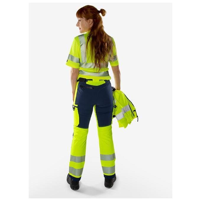 Kansas HIVIS GREEN STRETCHBUKSER DAME KLASSE 2 2665 GSTP - Sikkerhedsgiganten