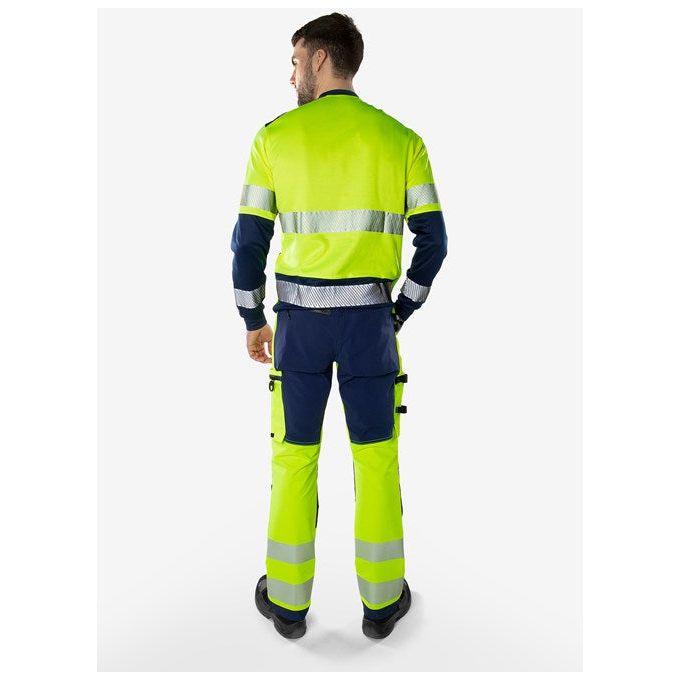 Kansas HIVIS GREEN STRETCHBUKSER KLASSE 2 2645 GSTP - Sikkerhedsgiganten