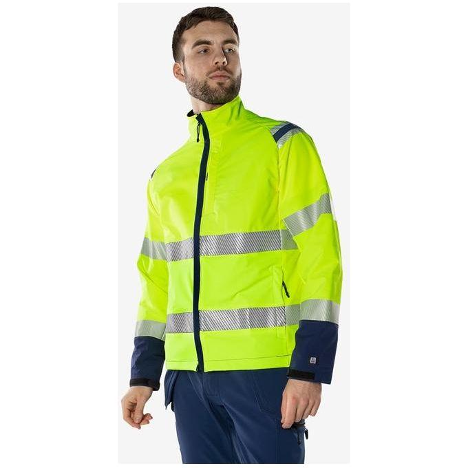 Kansas HIVIS GREEN STRETCHJAKKE KLASSE 3 4647 GSTP - Sikkerhedsgiganten