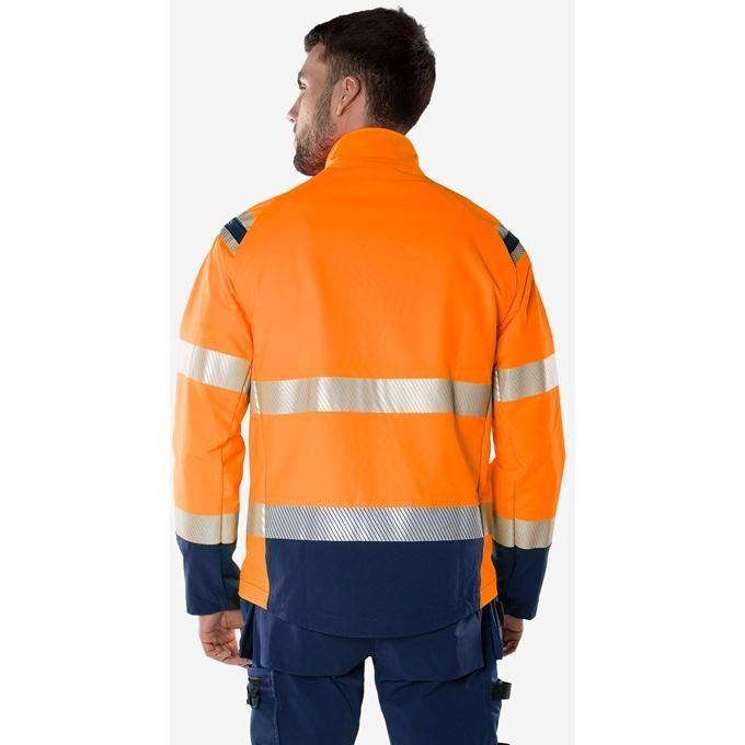 Kansas HIVIS GREEN STRETCHJAKKE KLASSE 3 4647 GSTP - Sikkerhedsgiganten