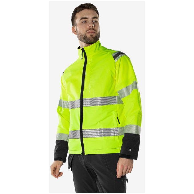 Kansas HIVIS GREEN STRETCHJAKKE KLASSE 3 4647 GSTP - Sikkerhedsgiganten