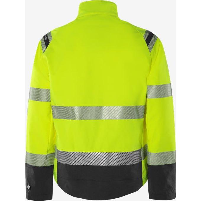 Kansas HIVIS GREEN STRETCHJAKKE KLASSE 3 4647 GSTP - Sikkerhedsgiganten