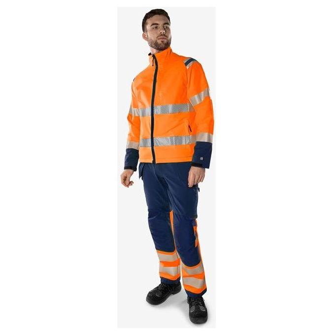 Kansas HIVIS GREEN STRETCHJAKKE KLASSE 3 4647 GSTP - Sikkerhedsgiganten