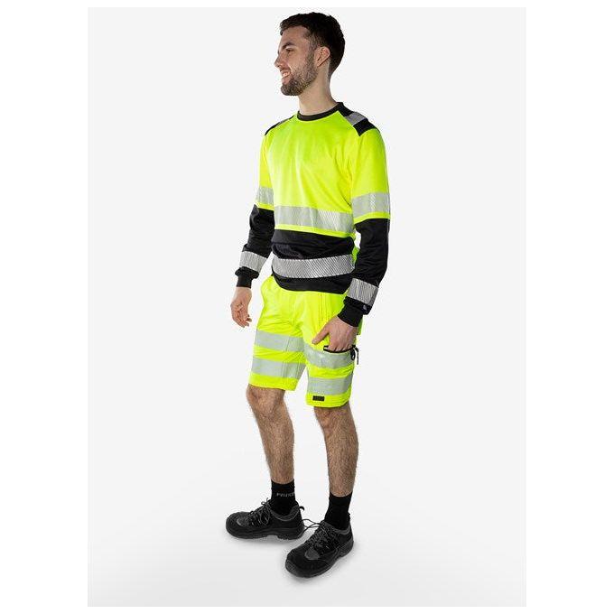 Kansas HIVIS GREEN STRETCHSHORTS KLASSE 2 2648 GSTP - Sikkerhedsgiganten