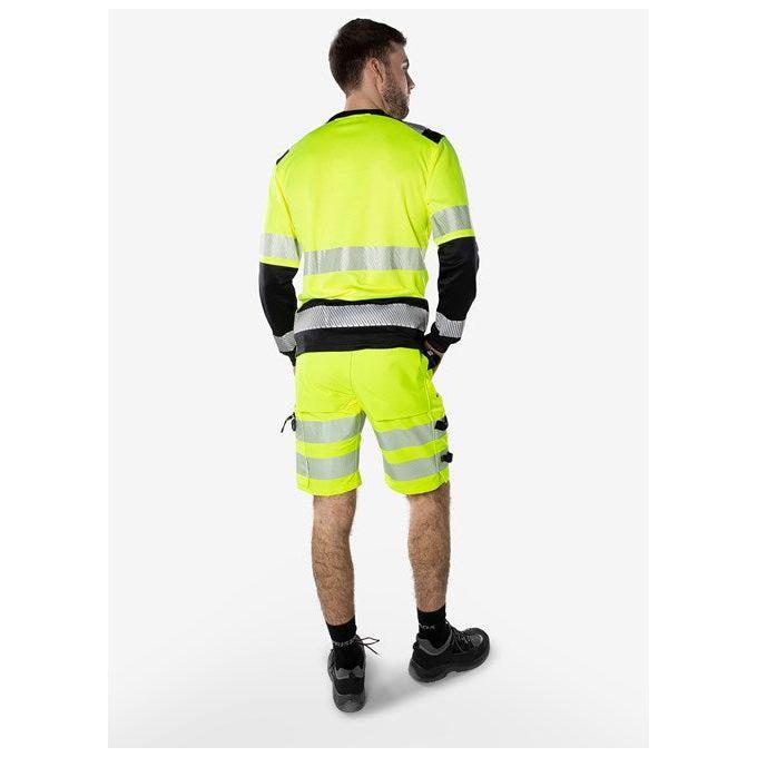 Kansas HIVIS GREEN STRETCHSHORTS KLASSE 2 2648 GSTP - Sikkerhedsgiganten