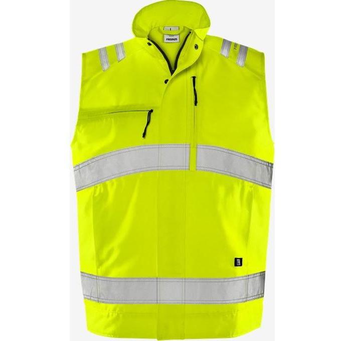 Kansas HIVIS GREEN VEST KL.2 5067 GPLU - Sikkerhedsgiganten