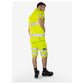 Kansas HIVIS GREEN VEST KL.2 5067 GPLU - Sikkerhedsgiganten