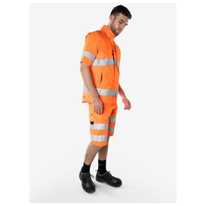 Kansas HIVIS GREEN VEST KL.2 5067 GPLU - Sikkerhedsgiganten