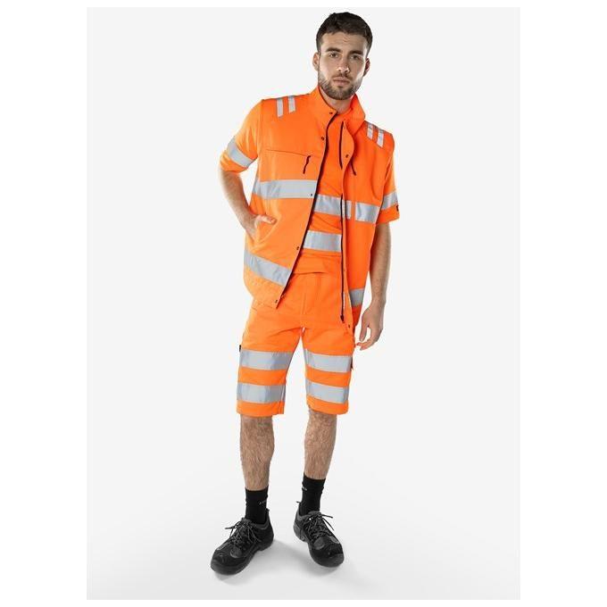 Kansas HIVIS GREEN VEST KL.2 5067 GPLU - Sikkerhedsgiganten