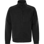 Kansas Sweatshirt jakke 7830 GKI - Sort - Sikkerhedsgiganten