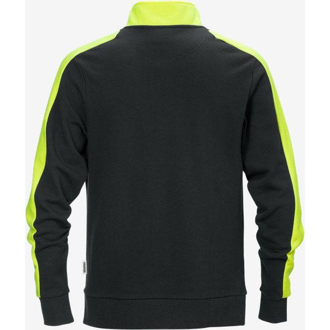 Kansas SWEATSHIRT MED KORT LYNLÅS 7449 - Sikkerhedsgiganten
