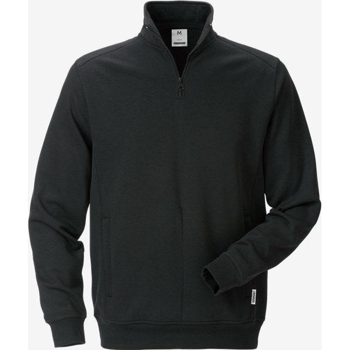 Kansas SWEATSHIRT MED KORT LYNLÅS 7607 - Sikkerhedsgiganten