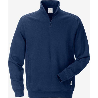Kansas SWEATSHIRT MED KORT LYNLÅS 7607 - Sikkerhedsgiganten