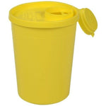 Kanyleboks, Uson, 19cm, Ø14,5cm, 2000 ml, gul - Sikkerhedsgiganten