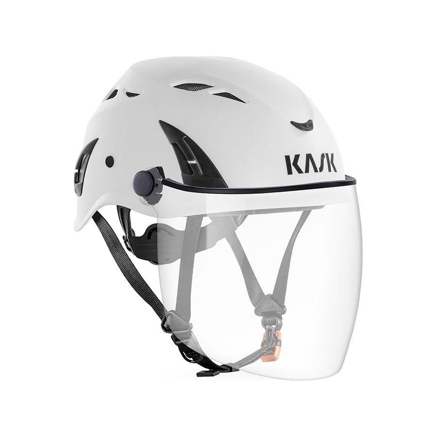 Kask ansigtsvisir lang klar V2 Full Face inkl. skruesæt klar - Sikkerhedsgiganten