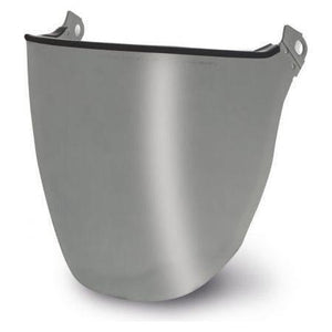 Kask face visor long clear V2 Full Face incl. screw set smoke