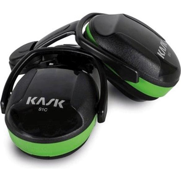 Kask SC1 Grøn - Hjelmhøreværn SNR 25 dB - Sikkerhedsgiganten