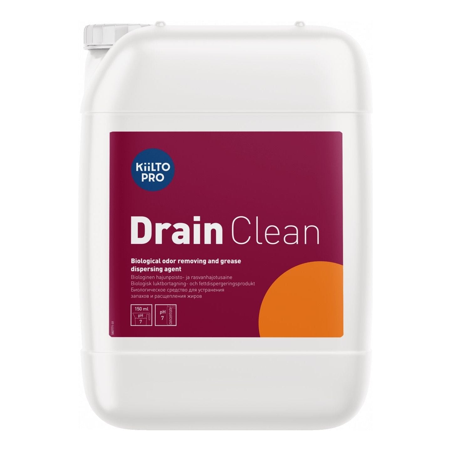 Kiilto Pro Drain Clean afløbsrens 10 liter - Sikkerhedsgiganten