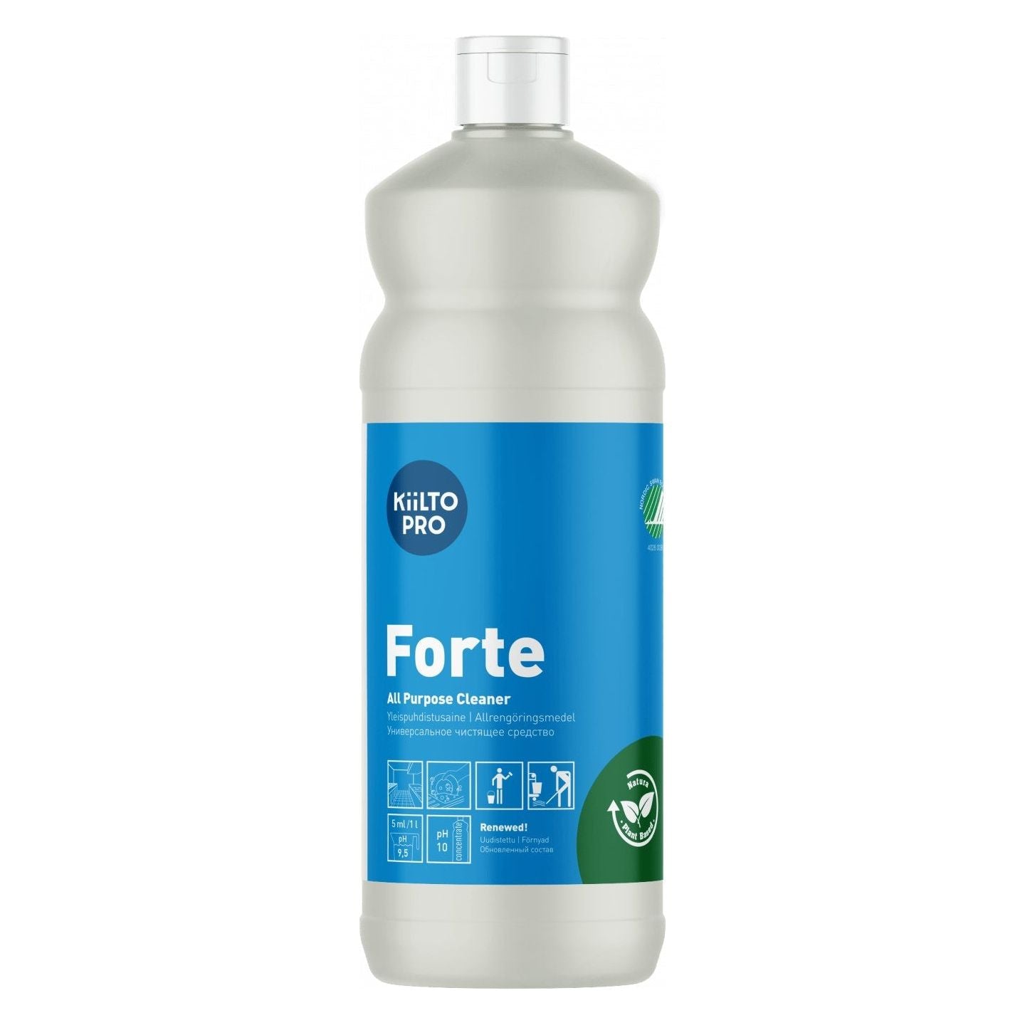 Kiilto Pro Forte Universalrengøringsmiddel 1 Liter / 5 Liter - Sikkerhedsgiganten