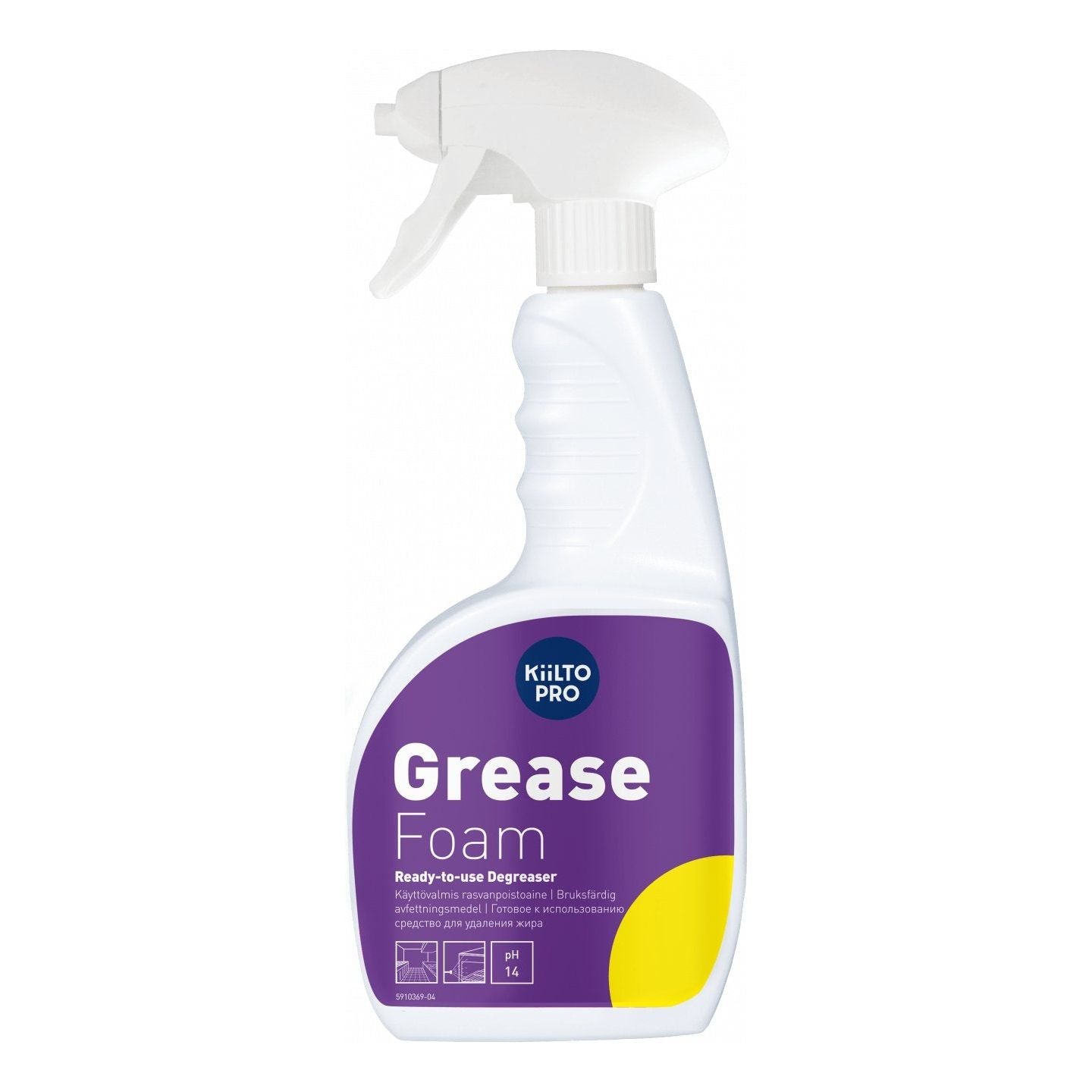 Kiilto Pro Grease Foam ovn & grillrens 750 ml - Sikkerhedsgiganten