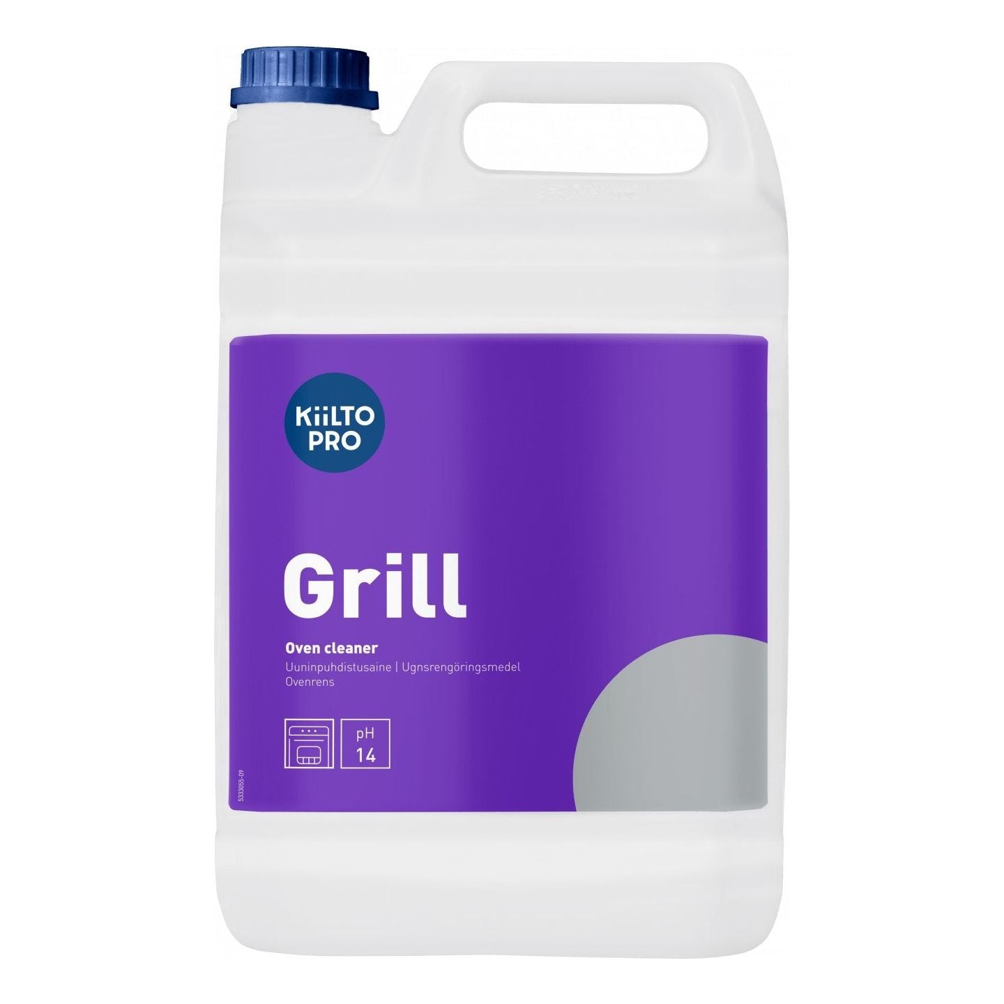 Kiilto Pro Grill ovn & grillrens 1 Liter / 5 Liter - Sikkerhedsgiganten