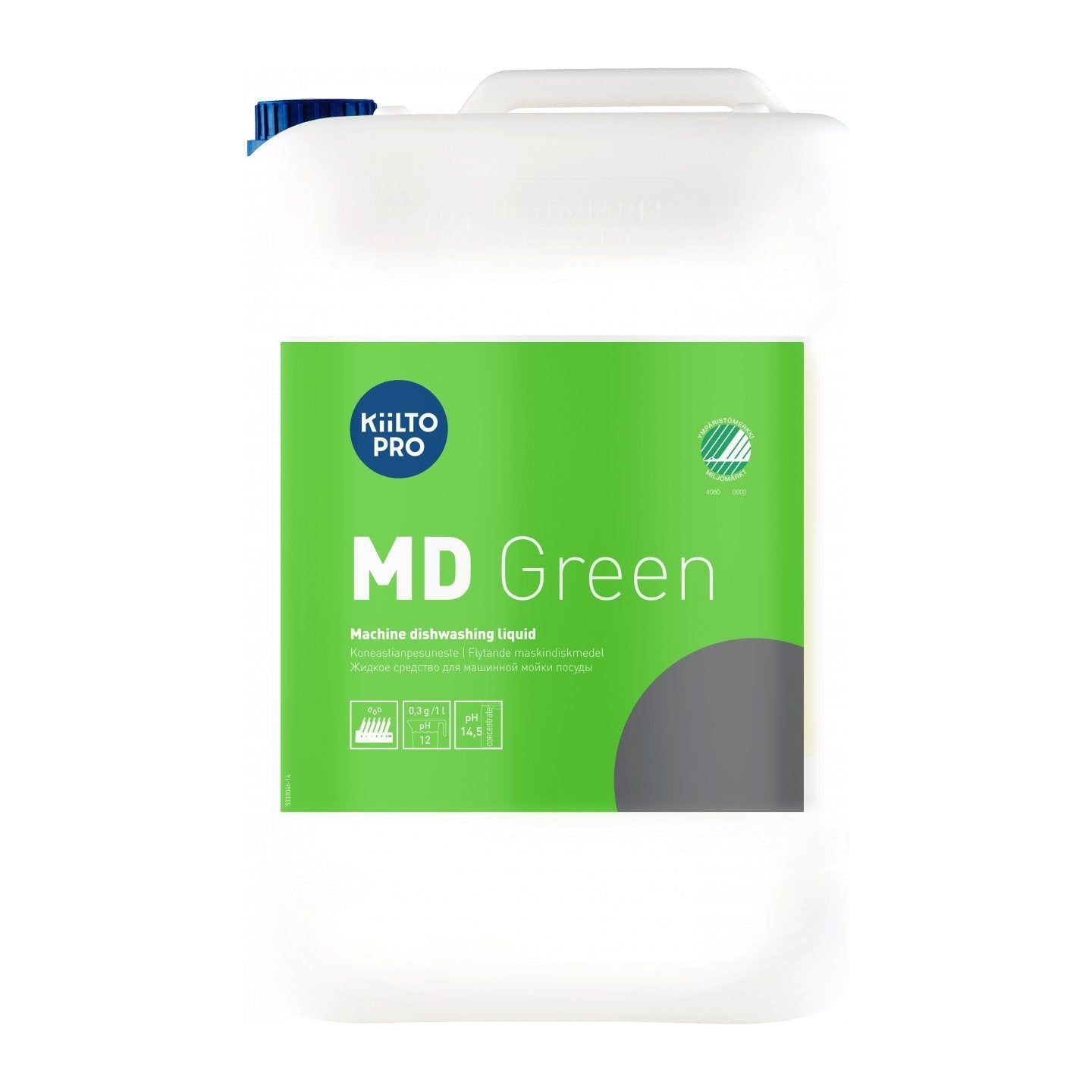 Kiilto Pro MD Green maskinvask 10 Liter / 20 Liter - Sikkerhedsgiganten