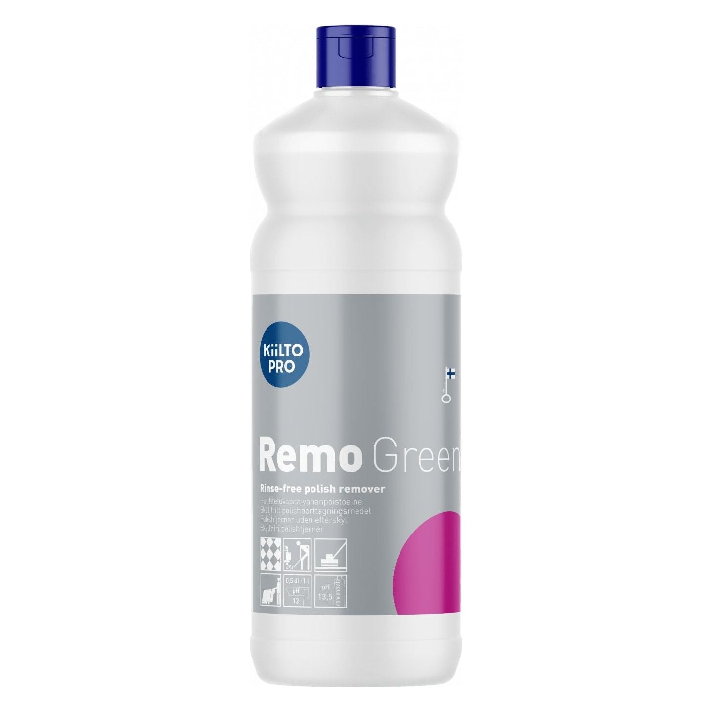 Kiilto Pro Remo Green polishfjerner 1 Liter / 5 Liter - Sikkerhedsgiganten