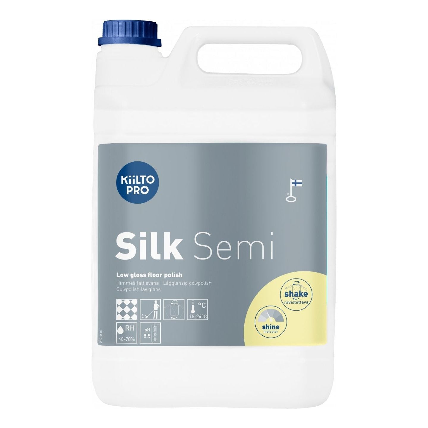 Kiilto Pro Silk Semi polish med lav glans 5 Liter - Sikkerhedsgiganten