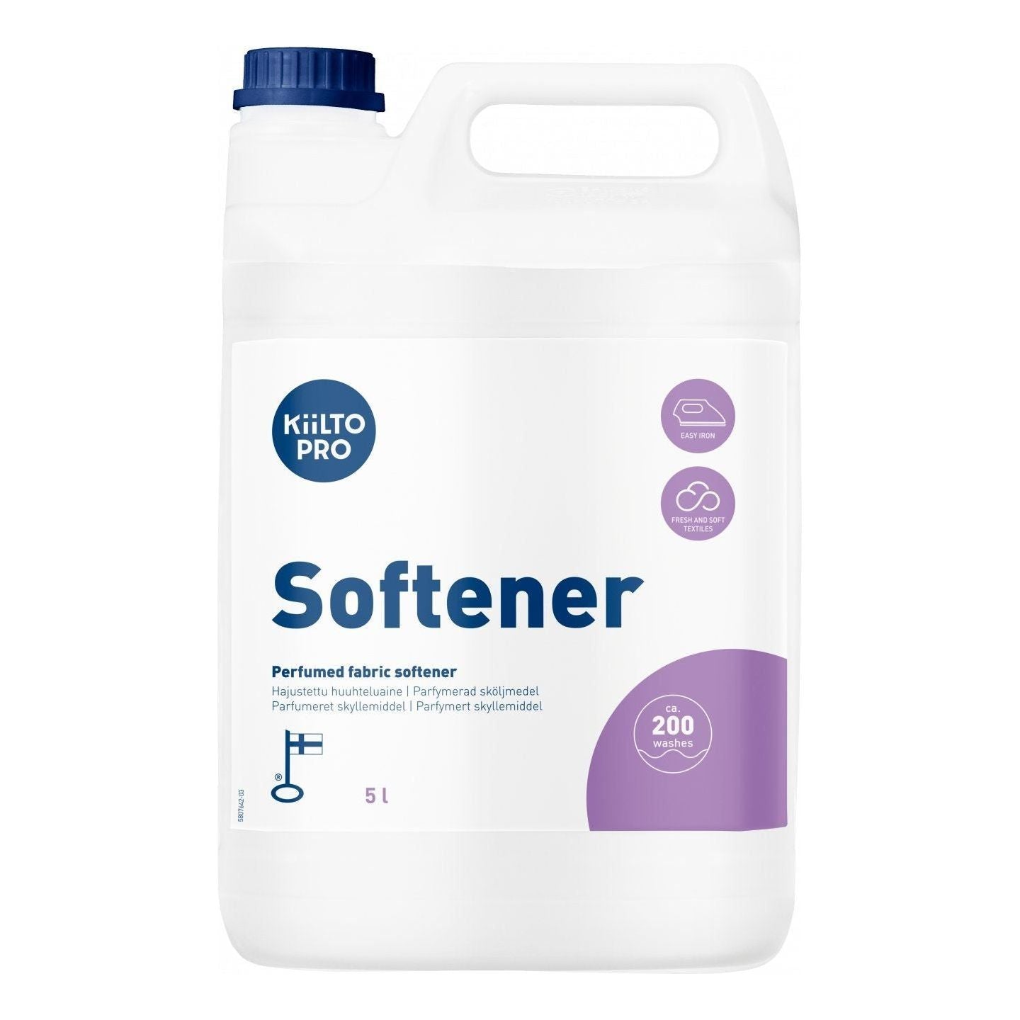Kiilto Pro Softener skyllemiddel med parfume 5 Liter - Sikkerhedsgiganten