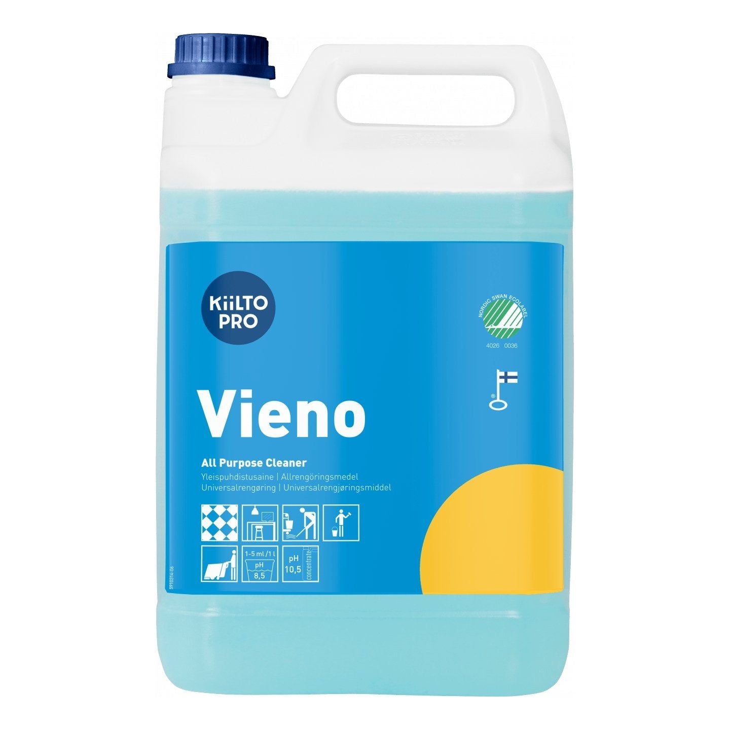 Kiilto Pro Vieno universalrengøringsmiddel - Sikkerhedsgiganten