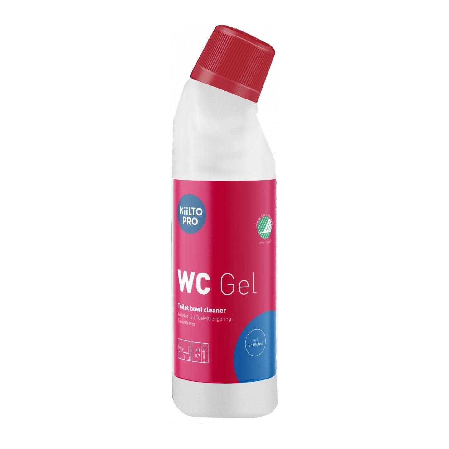 Kiilto Pro WC Gel toiletrens 750 ml - Sikkerhedsgiganten