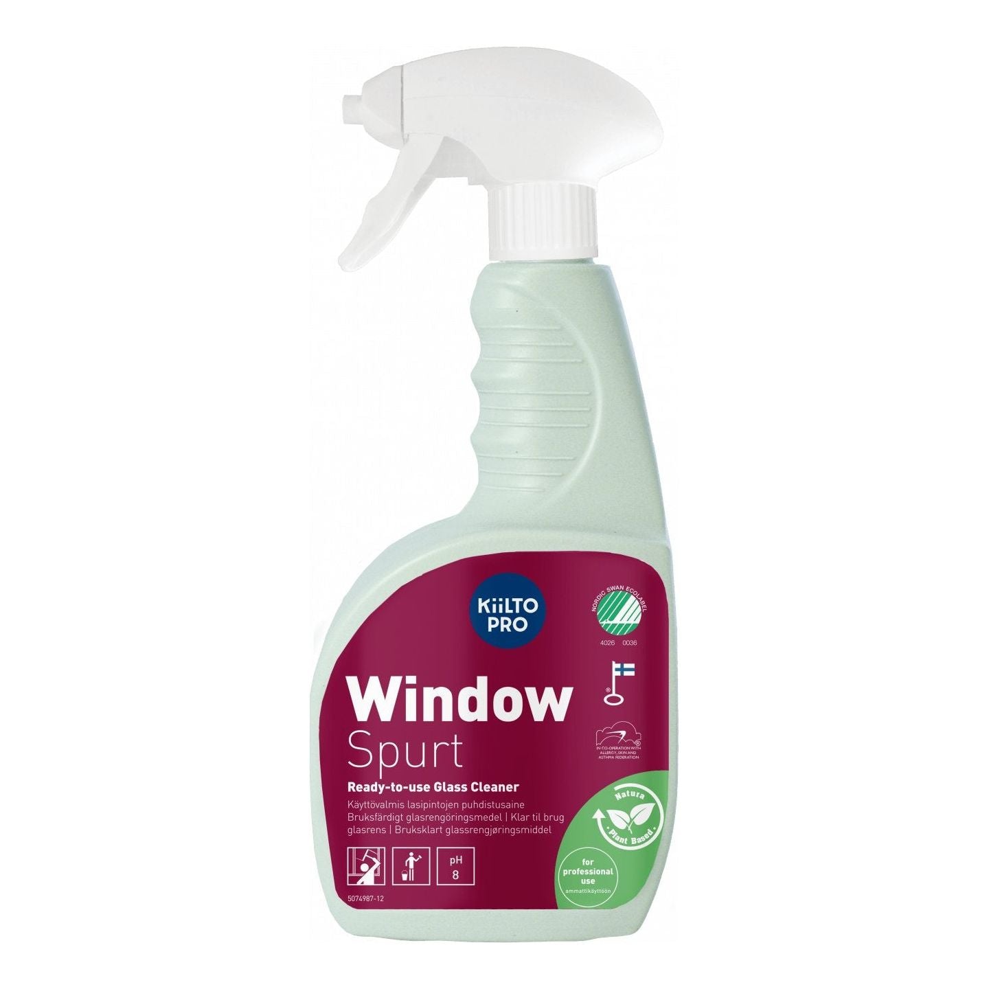 Kiilto Pro Window Spurt glasrens 750 ml - Sikkerhedsgiganten