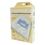 Kleenair BS7 støvsugerpose Siemens VS 5 poser + 1 stk microfilter - Sikkerhedsgiganten