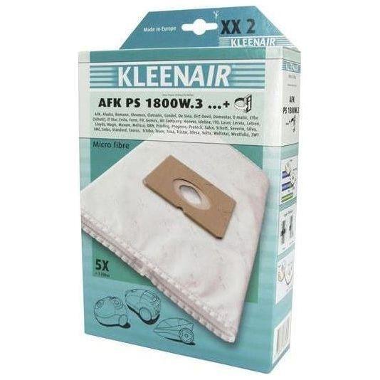 Kleenair XX2 støvsugerpose Universal 5 poser + 1 stk microfilter - Sikkerhedsgiganten