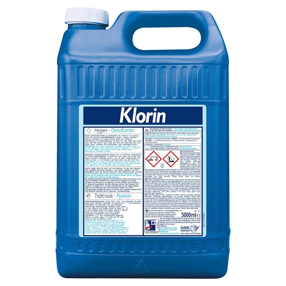 Klorit 5 liter - Sikkerhedsgiganten