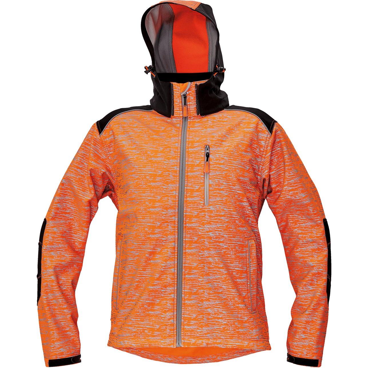 Knoxfield Softshell jakke med refleks HI - Viz orange - Sikkerhedsgiganten