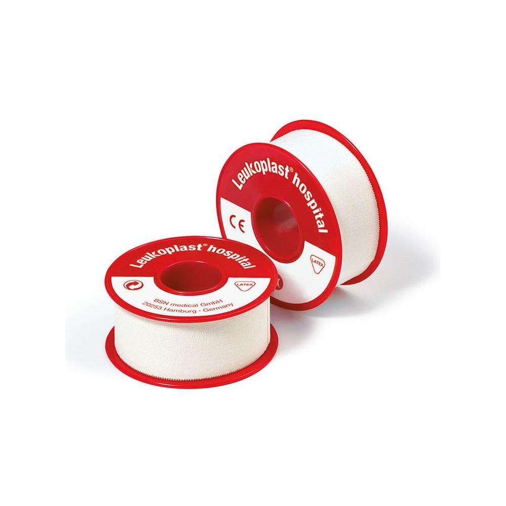 Leukoplast Hospital medicinsk tape 2,5cm x 9,2m - Sikkerhedsgiganten Førstehjælp