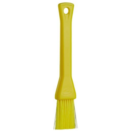 Levnedsmiddelpensel, Vikan, polyester/PP/rustfrit stål, bløde børstehår 3 - 7 cm., flere farver - Sikkerhedsgiganten