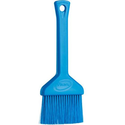 Levnedsmiddelpensel, Vikan, polyester/PP/rustfrit stål, bløde børstehår 3 - 7 cm., flere farver - Sikkerhedsgiganten