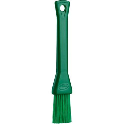 Levnedsmiddelpensel, Vikan, polyester/PP/rustfrit stål, bløde børstehår 3 - 7 cm., flere farver - Sikkerhedsgiganten
