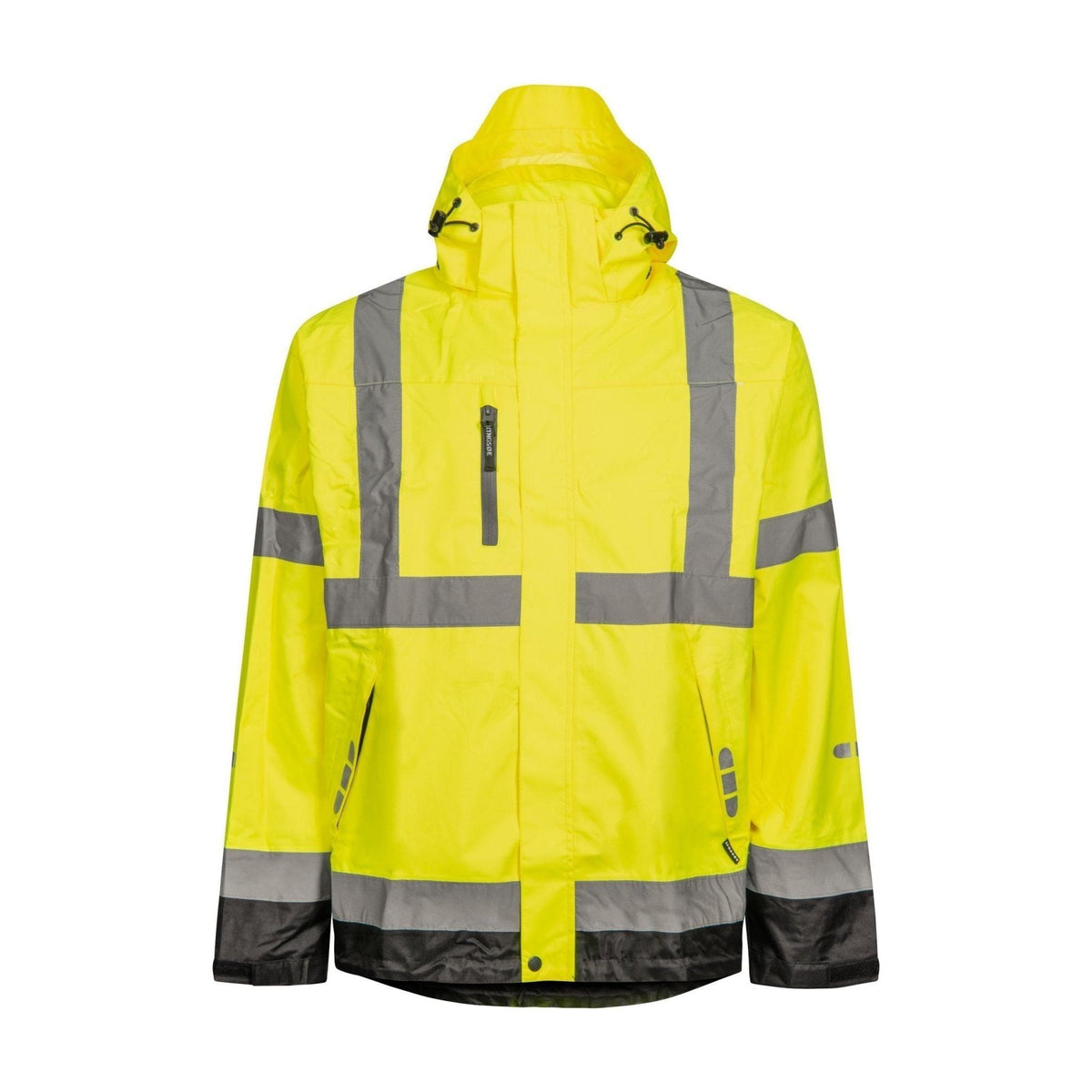 Lyngsøe åndbar Hi - vis regnjakke FOX6055 - Sikkerhedsgiganten