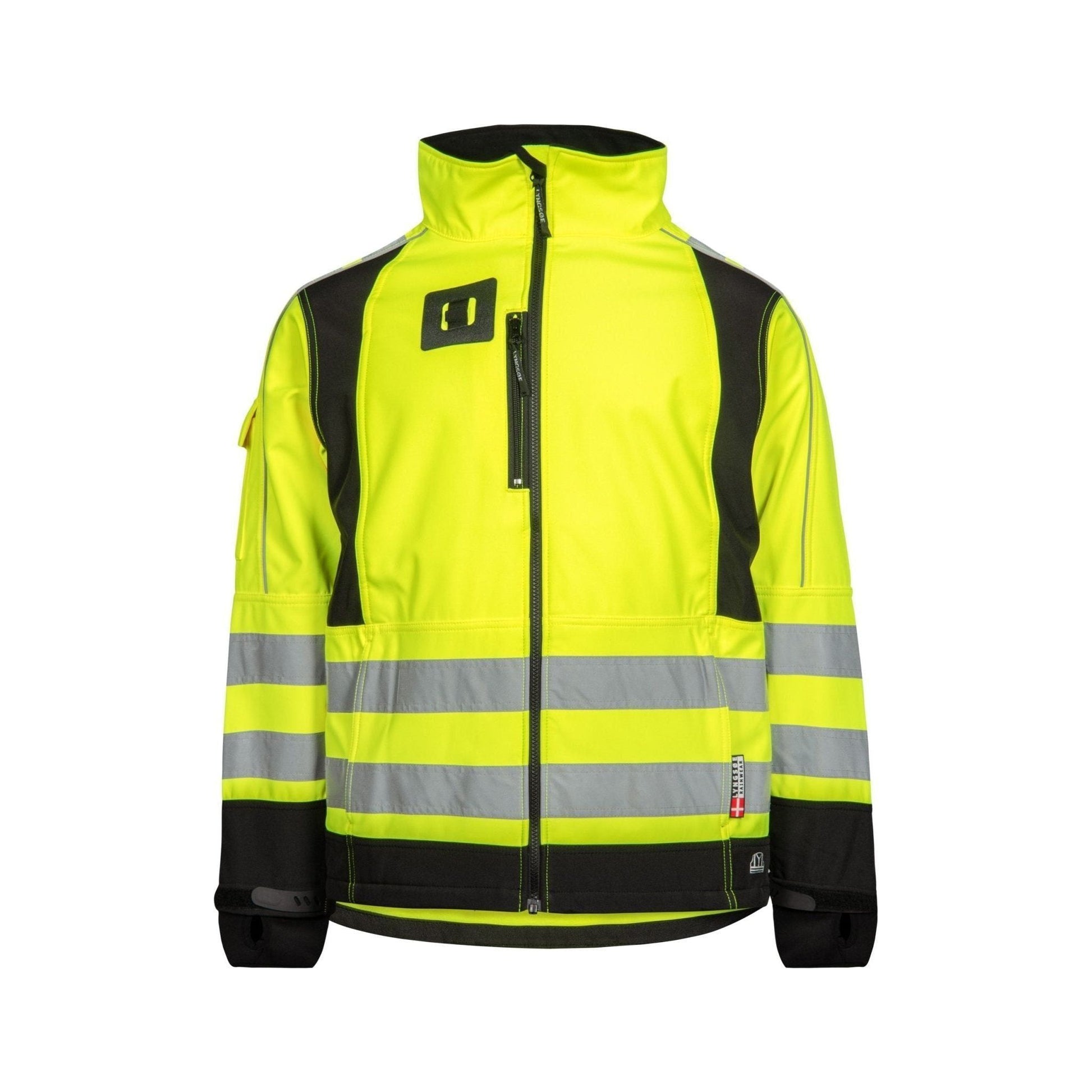 Lyngsøe åndbar Hi - vis Softshell Jakke 99990 - Sikkerhedsgiganten