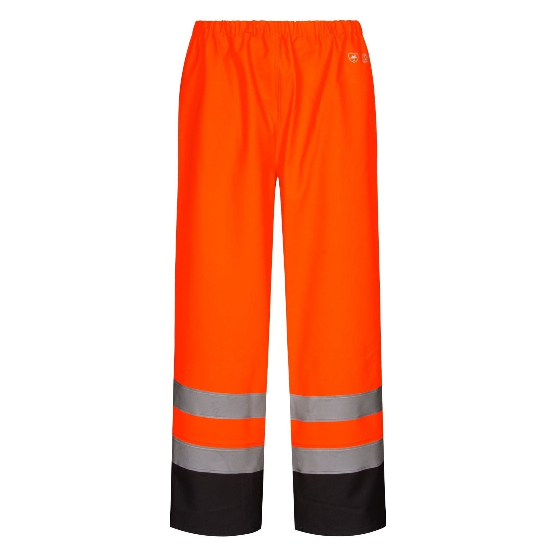 Lyngsøe brandhæmmende Hi - vis regnbukser PU/PVC FR - LR252 - Sikkerhedsgiganten
