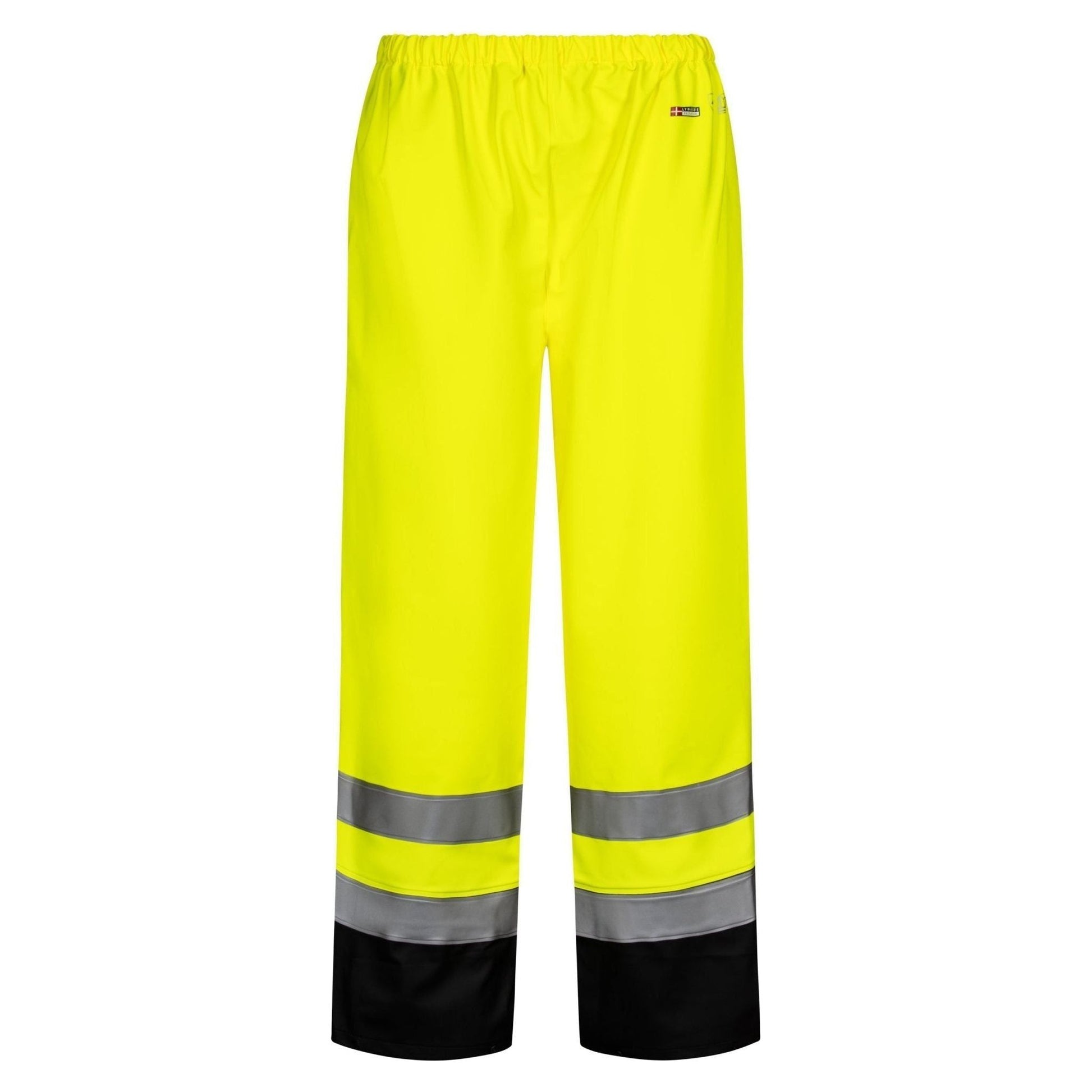 Lyngsøe brandhæmmende Hi - vis regnbukser PU/PVC FR - LR252 - Sikkerhedsgiganten